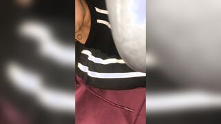Head in car